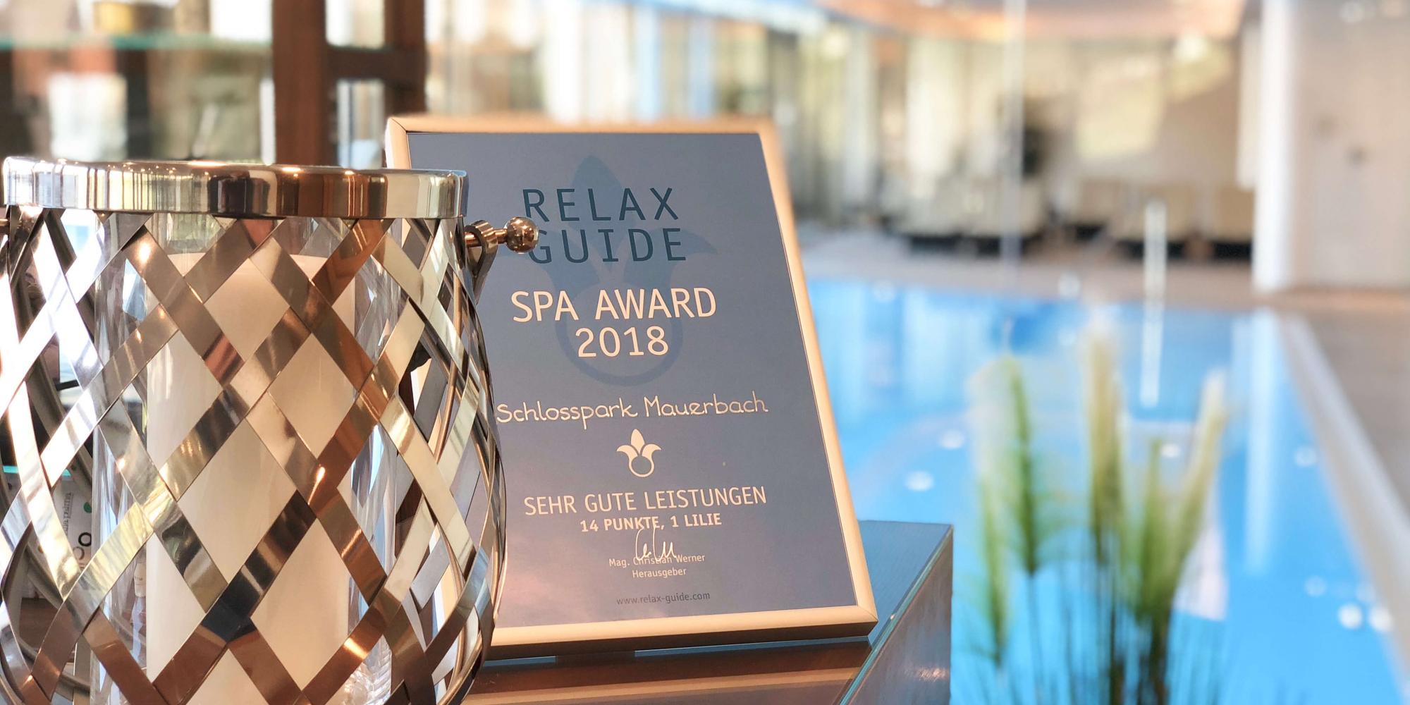 Relax Guide Auszeichnung